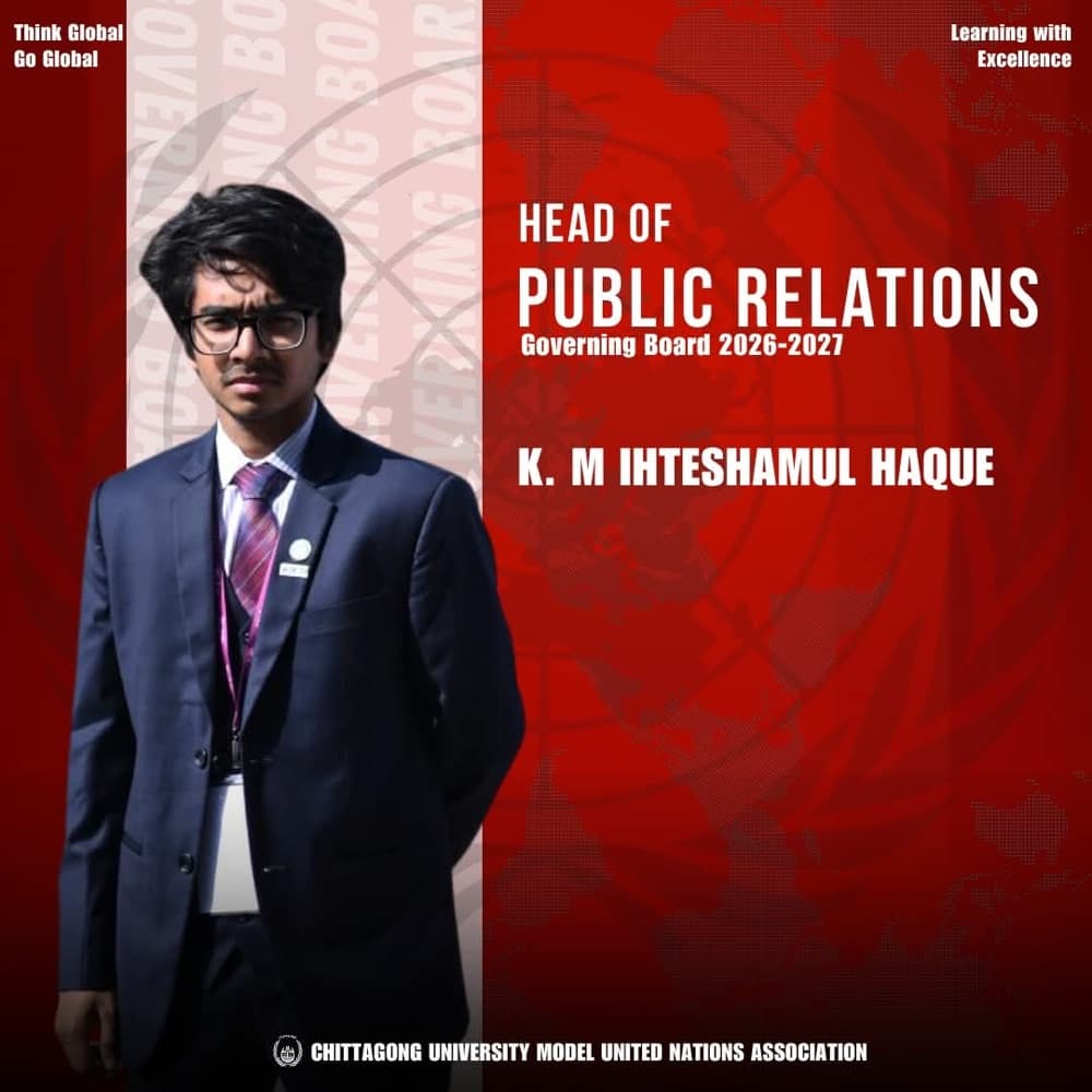 K. M. Ihteshamul Haque — Head of Public Relations, Governing Board 2026-27